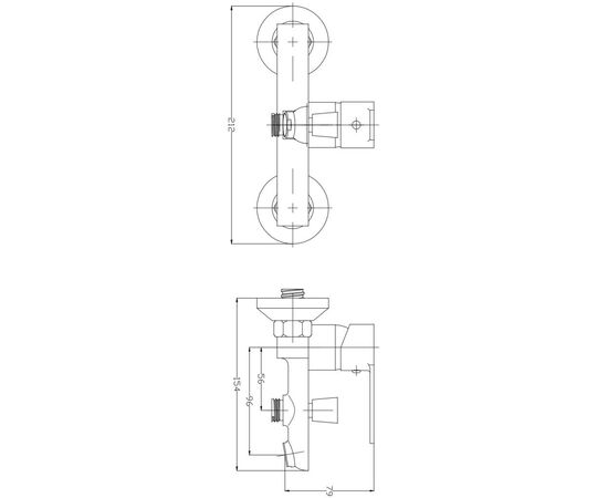 Смеситель Kroner Bremen-C060, изображение 7 Смеситель Kroner Bremen-C060, изображение 7
