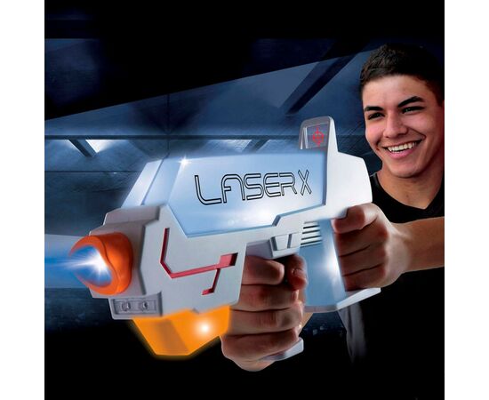 Игрушечное оружие Laser X набор для лазерных боев – Revolution Long Range для двух игроков (88178), изображение 4 Игрушечное оружие Laser X набор для лазерных боев – Revolution Long Range для двух игроков (88178), изображение 4