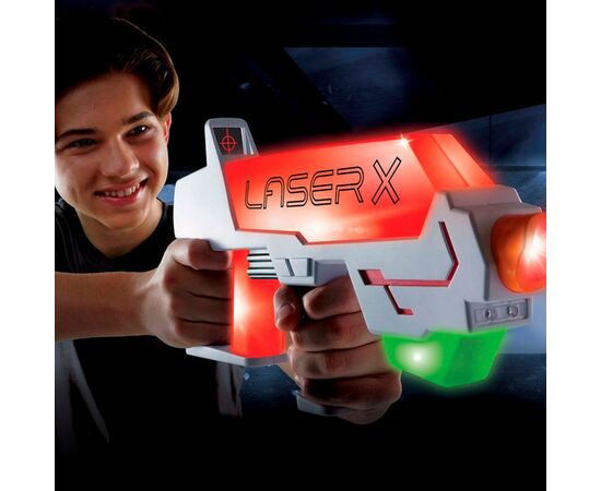 Игрушечное оружие Laser X набор для лазерных боев – Revolution Long Range для двух игроков (88178), изображение 5 Игрушечное оружие Laser X набор для лазерных боев – Revolution Long Range для двух игроков (88178), изображение 5