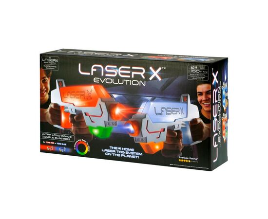 Игрушечное оружие Laser X набор для лазерных боев – Revolution Long Range для двух игроков (88178), изображение 6 Игрушечное оружие Laser X набор для лазерных боев – Revolution Long Range для двух игроков (88178), изображение 6