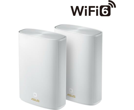 Маршрутизатор ASUS XP4 (2-PK) White, изображение 2 Маршрутизатор ASUS XP4 (2-PK) White, изображение 2