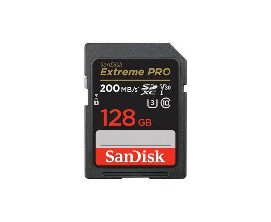 Карта пам'яті SanDisk 128GB SD class 10 UHS-I U3 V30 Extreme (SDSDXXD-128G-GN4IN)