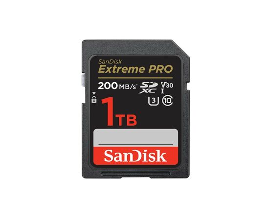 Карта памяти SanDisk 1TB SD class 10 UHS-I U3 V30 Extreme PRO (SDSDXXD-1T00-GN4IN)