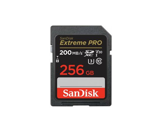 Карта пам'яті SanDisk 256GB SD class 10 UHS-I U3 V30 Extreme PRO (SDSDXXD-256G-GN4IN)