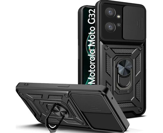 Чохол до моб. телефона BeCover Military Motorola Moto G32 Black (708177)