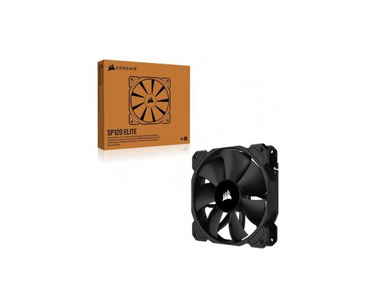 Кулер для корпуса Corsair SP120 Elite Black (CO-9050161-WW), изображение 2 Кулер для корпуса Corsair SP120 Elite Black (CO-9050161-WW), изображение 2