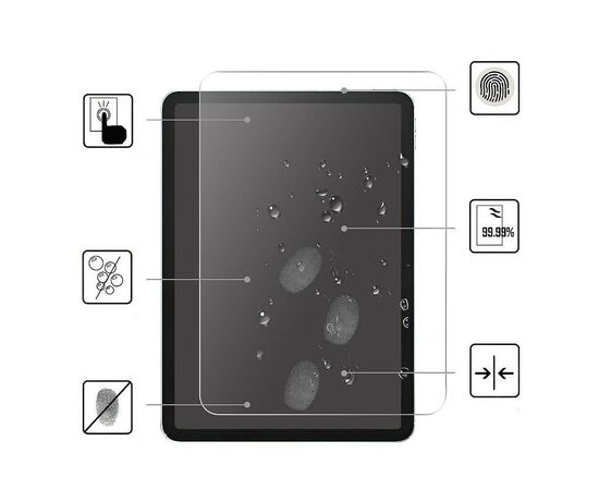 Стекло защитное BeCover Apple iPad 10.9" 2022 (708138), изображение 3 Стекло защитное BeCover Apple iPad 10.9" 2022 (708138), изображение 3