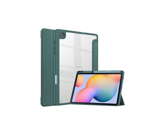 Чехол для планшета BeCover Soft Edge Pencil Mount Samsung Galaxy Tab S6 Lite 10.4 P610/P613/P615/P619 Dark Green (708353), изображение 2 Чехол для планшета BeCover Soft Edge Pencil Mount Samsung Galaxy Tab S6 Lite 10.4 P610/P613/P615/P619 Dark Green (708353), изображение 2