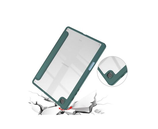 Чехол для планшета BeCover Soft Edge Pencil Mount Samsung Galaxy Tab S6 Lite 10.4 P610/P613/P615/P619 Dark Green (708353), изображение 4 Чехол для планшета BeCover Soft Edge Pencil Mount Samsung Galaxy Tab S6 Lite 10.4 P610/P613/P615/P619 Dark Green (708353), изображение 4