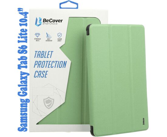 Чохол до планшета BeCover Soft Edge Pencil Mount Samsung Galaxy Tab S6 Lite 10.4 P610/P613/P615/P619 Green (708329)