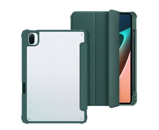 Чехол для планшета BeCover Soft Edge Pencil Mount Xiaomi Mi Pad 5 / 5 Pro Dark Green (708363), изображение 2 Чехол для планшета BeCover Soft Edge Pencil Mount Xiaomi Mi Pad 5 / 5 Pro Dark Green (708363), изображение 2