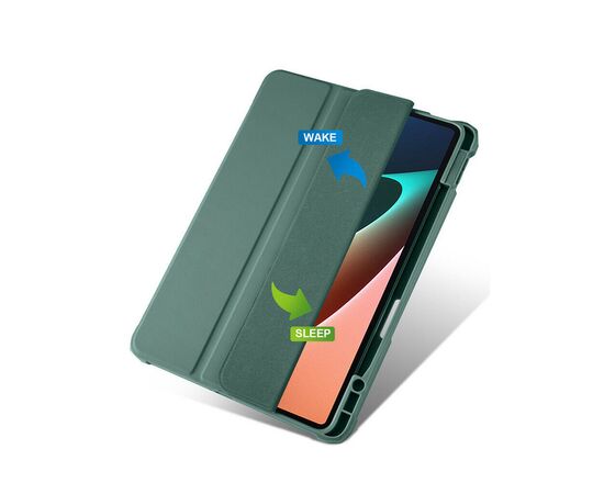 Чехол для планшета BeCover Soft Edge Pencil Mount Xiaomi Mi Pad 5 / 5 Pro Dark Green (708363), изображение 3 Чехол для планшета BeCover Soft Edge Pencil Mount Xiaomi Mi Pad 5 / 5 Pro Dark Green (708363), изображение 3