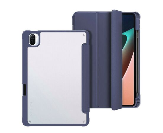 Чехол для планшета BeCover Soft Edge Pencil Mount Xiaomi Mi Pad 5 / 5 Pro Deep Blue (708362), изображение 2 Чехол для планшета BeCover Soft Edge Pencil Mount Xiaomi Mi Pad 5 / 5 Pro Deep Blue (708362), изображение 2