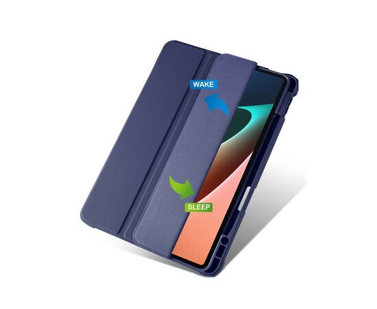 Чехол для планшета BeCover Soft Edge Pencil Mount Xiaomi Mi Pad 5 / 5 Pro Deep Blue (708362), изображение 3 Чехол для планшета BeCover Soft Edge Pencil Mount Xiaomi Mi Pad 5 / 5 Pro Deep Blue (708362), изображение 3