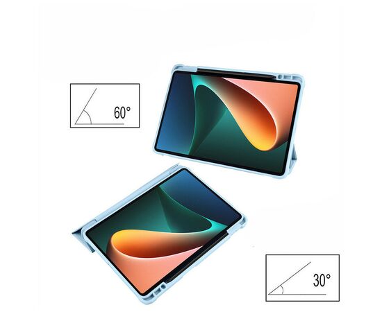 Чехол для планшета BeCover Soft Edge Pencil Mount Xiaomi Mi Pad 5 / 5 Pro Light Blue (708365), изображение 7 Чехол для планшета BeCover Soft Edge Pencil Mount Xiaomi Mi Pad 5 / 5 Pro Light Blue (708365), изображение 7