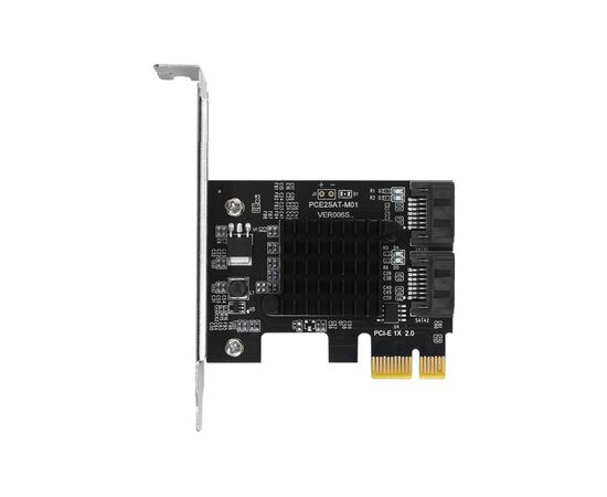 Контролер Dynamode PCI-E to 2 х SATA III (6 Gb/s), 2 ch (PCI-E-2xSATAIII-Marvell)