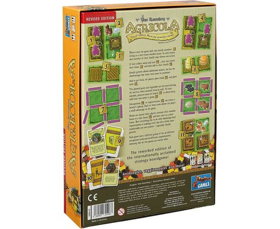 Настольная игра Lookout Games Agricola (Агрикола, Английский) (4260402315287), изображение 6