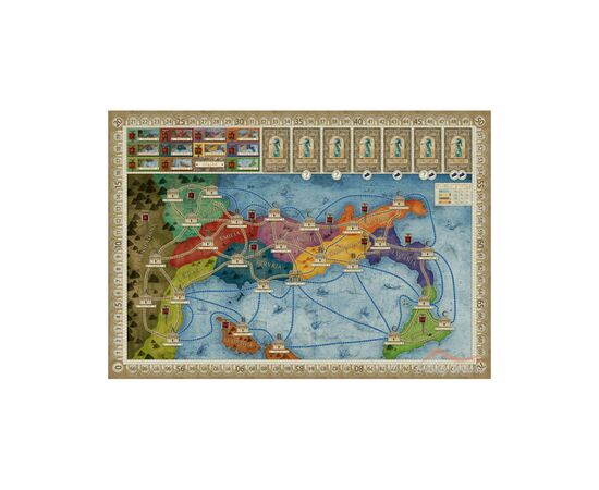 Настільна гра Rio Grande Games Concordia Balearica - Cyprus (Конкордия: Балеарские острова и Кипр (дополнение, Англійська) (4280000097248), зображення 2 Настільна гра Rio Grande Games Concordia Balearica - Cyprus (Конкордия: Балеарские острова и Кипр (дополнение, Англійська) (4280000097248), зображення 2