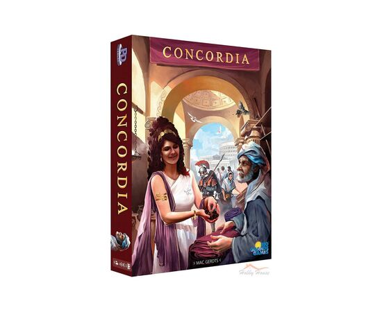 Настольная игра Rio Grande Games Concordia Balearica - Cyprus (Конкордия: Балеарские острова и Кипр (дополнение, Английский) (4280000097248)