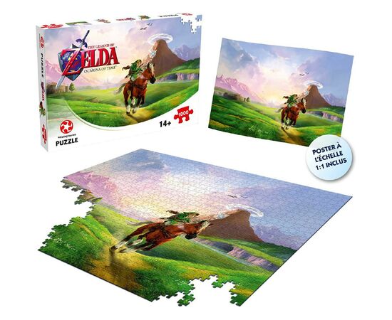 Пазл Winning Moves Legend Of Zelda 1000 деталей (29506), зображення 4