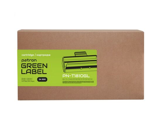 Тонер-картридж Patron Toshiba T-1810E Green Label (PN-T1810GL), изображение 2 Тонер-картридж Patron Toshiba T-1810E Green Label (PN-T1810GL), изображение 2