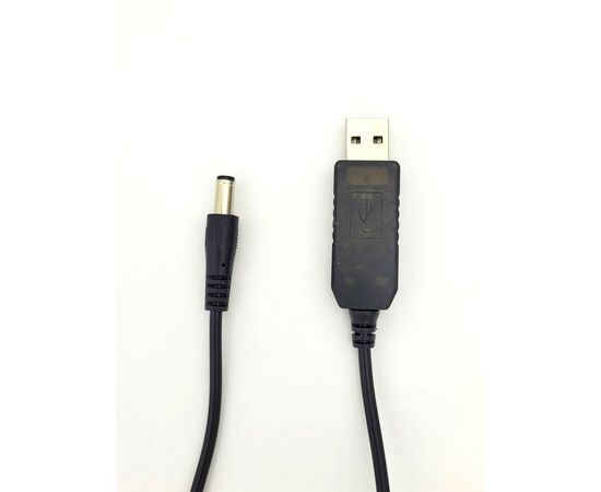 Кабель питания USB to DC 5.5х2.5mm 12V 1A ACCLAB (1283126552847), изображение 2 Кабель питания USB to DC 5.5х2.5mm 12V 1A ACCLAB (1283126552847), изображение 2