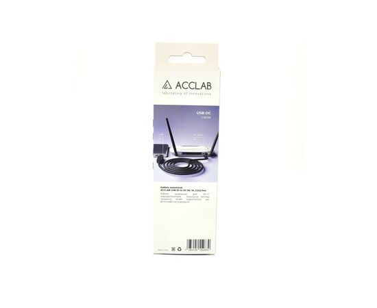 Кабель питания USB to DC 5.5х2.5mm 12V 1A ACCLAB (1283126552847), изображение 6 Кабель питания USB to DC 5.5х2.5mm 12V 1A ACCLAB (1283126552847), изображение 6