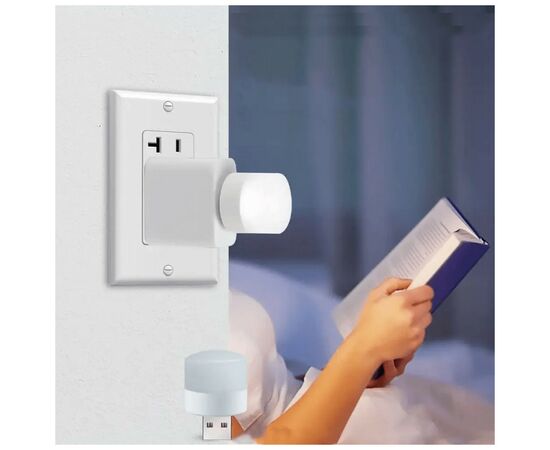 Лампа USB ACCLAB Portable USB LED Light (AL-LED01), зображення 2 Лампа USB ACCLAB Portable USB LED Light (AL-LED01), зображення 2