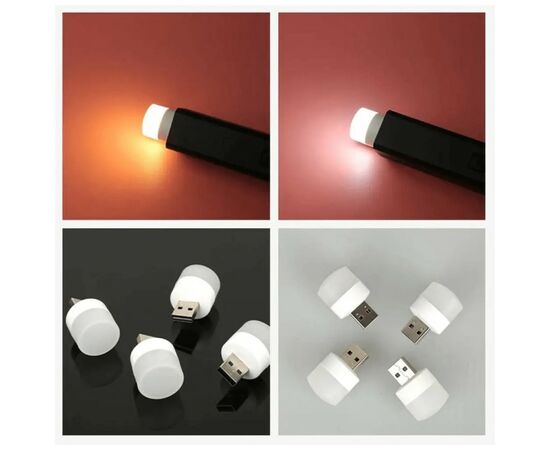 Лампа USB ACCLAB Portable USB LED Light (AL-LED01), зображення 7 Лампа USB ACCLAB Portable USB LED Light (AL-LED01), зображення 7