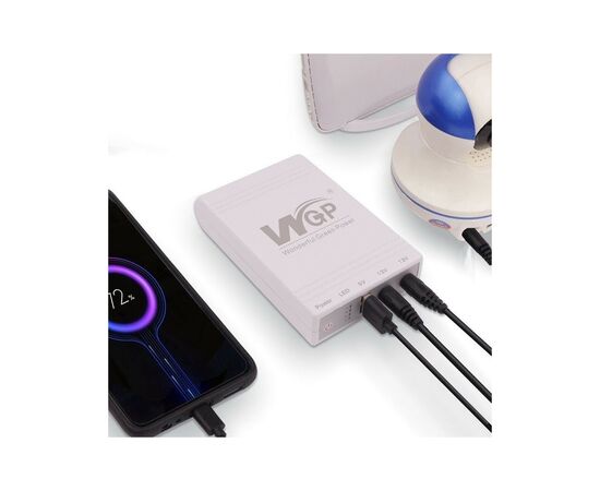 Батарея универсальная Toto 8800mAh c функцией UPS for router, out: 12V/1A & 5V&1A (WGP103), изображение 3 Батарея универсальная Toto 8800mAh c функцией UPS for router, out: 12V/1A & 5V&1A (WGP103), изображение 3