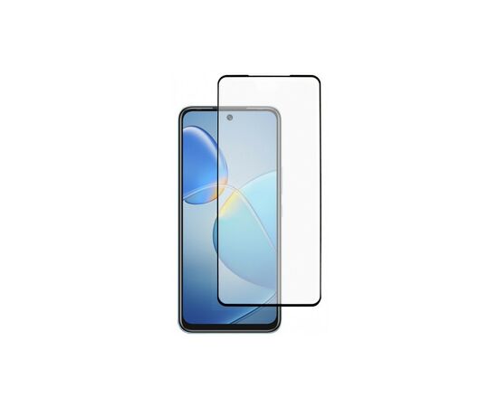 Стекло защитное Dengos Full Glue Infinix Hot 12 Play black frame (TGFG-248), изображение 2 Стекло защитное Dengos Full Glue Infinix Hot 12 Play black frame (TGFG-248), изображение 2