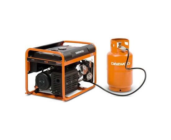 Генератор Daewoo GDA 7500DFE Gasoline+LPG 6,5kW (GDA7500DFE), изображение 4 Генератор Daewoo GDA 7500DFE Gasoline+LPG 6,5kW (GDA7500DFE), изображение 4