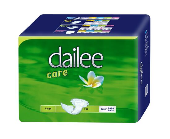Подгузники для взрослых Dailee Care дышащие Super Large 30 шт (8595611621840)