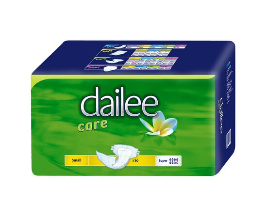 Подгузники для взрослых Dailee Care дышащие Super Small 30 шт (8595611621802)
