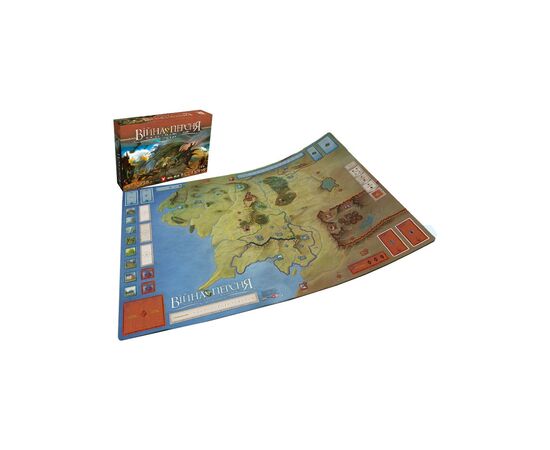 Настільна гра Geekach Games Війна Персня. Ігрове поле Делюкс (War of the Ring Deluxe Game Mat, Українська (GKCH028GM)