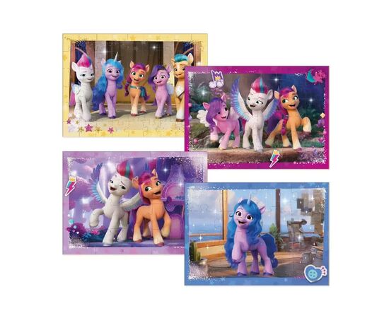Пазл DoDo 4 в 1 My Little Pony (200389), изображение 2 Пазл DoDo 4 в 1 My Little Pony (200389), изображение 2