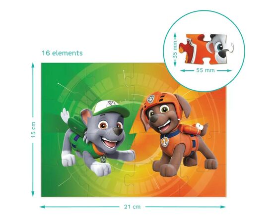 Пазл DoDo 4 в 1 Paw Patrol (200158), изображение 5 Пазл DoDo 4 в 1 Paw Patrol (200158), изображение 5