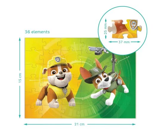 Пазл DoDo 4 в 1 Paw Patrol (200158), изображение 7 Пазл DoDo 4 в 1 Paw Patrol (200158), изображение 7