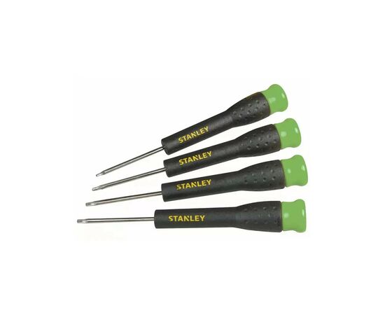 Набор отверток Stanley отверток точной механики, 4 шт: Torx, №: TT6, TT7, TT8, TT9 (STHT0-62630)