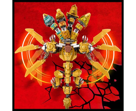 Конструктор LEGO Ninjago Золотой ультрадракон Ллойда 989 деталей (71774), изображение 7 Конструктор LEGO Ninjago Золотой ультрадракон Ллойда 989 деталей (71774), изображение 7