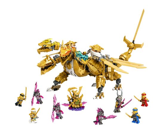 Конструктор LEGO Ninjago Золотой ультрадракон Ллойда 989 деталей (71774), изображение 9 Конструктор LEGO Ninjago Золотой ультрадракон Ллойда 989 деталей (71774), изображение 9