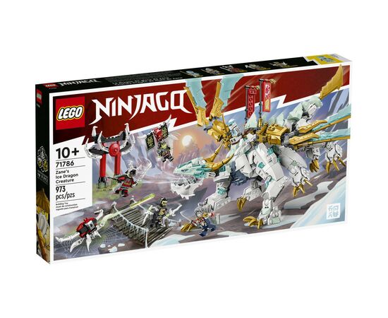 Конструктор LEGO Ninjago Существо Ледяной Дракон Зейна 973 детали (71786)