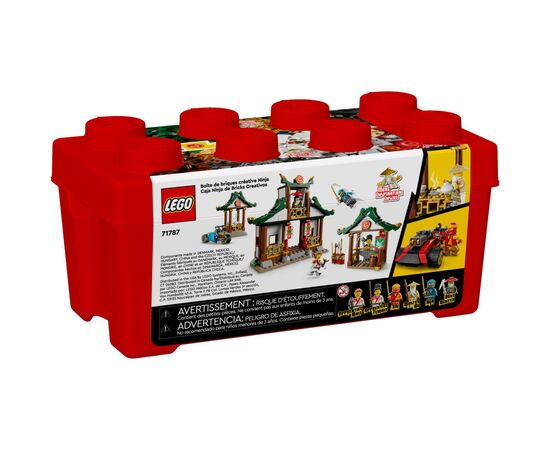 Конструктор LEGO Ninjago Ниндзя Коробка с кубиками для творчества (71787), изображение 6 Конструктор LEGO Ninjago Ниндзя Коробка с кубиками для творчества (71787), изображение 6
