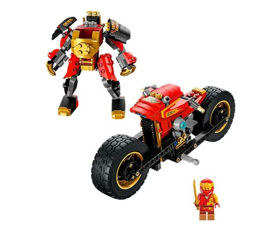 Конструктор LEGO Ninjago Робот-всадник Кая EVO 312 деталей (71783), изображение 3 Конструктор LEGO Ninjago Робот-всадник Кая EVO 312 деталей (71783), изображение 3