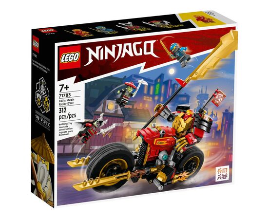 Конструктор LEGO Ninjago Робот-всадник Кая EVO 312 деталей (71783)