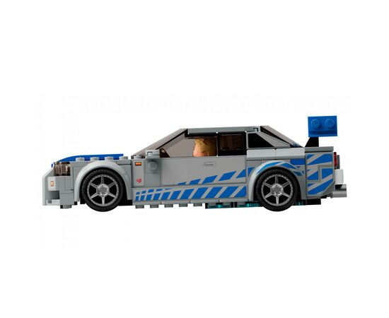 Конструктор LEGO Speed Champions «Двойной форсаж» Nissan Skyline GT-R (R34) 319 деталей (76917), изображение 3 Конструктор LEGO Speed Champions «Двойной форсаж» Nissan Skyline GT-R (R34) 319 деталей (76917), изображение 3