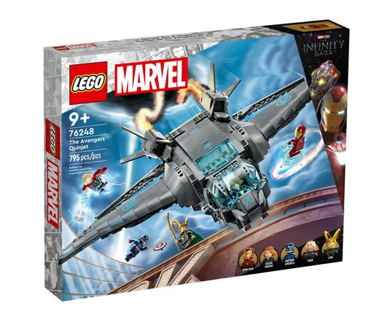 Конструктор LEGO Super Heroes Квинджет Мстителей 795 деталей (76248)