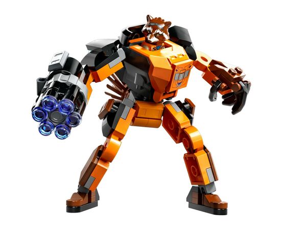 Конструктор LEGO Super Heroes Робоброня Енота Ракеты 98 деталей (76243), изображение 2 Конструктор LEGO Super Heroes Робоброня Енота Ракеты 98 деталей (76243), изображение 2