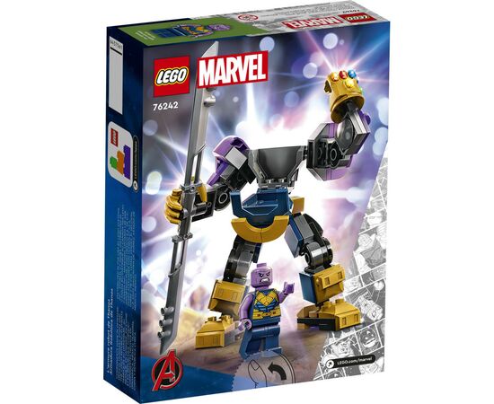 Конструктор LEGO Super Heroes Робоброня Таноса 113 деталей (76242), зображення 4 Конструктор LEGO Super Heroes Робоброня Таноса 113 деталей (76242), зображення 4