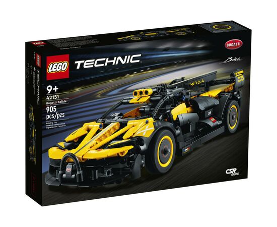 Конструктор LEGO Technic Bugatti Bolide 905 деталей (42151)